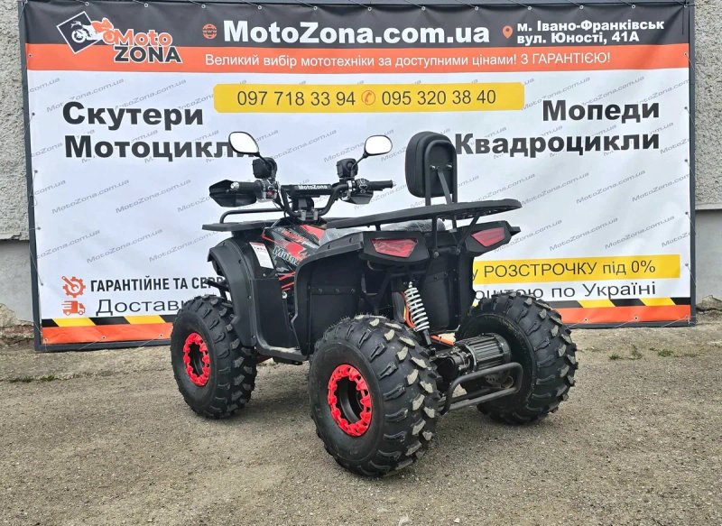 Електроквадроцикл Tundra ENV-1500W 60V | Графенова батарея, диференціал, MP3 — фото 5