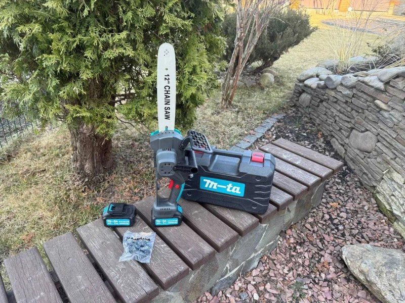 Електропила ланцюгова 30см‼️ Міні електропила акумуляторна 12" Makita — фото 6