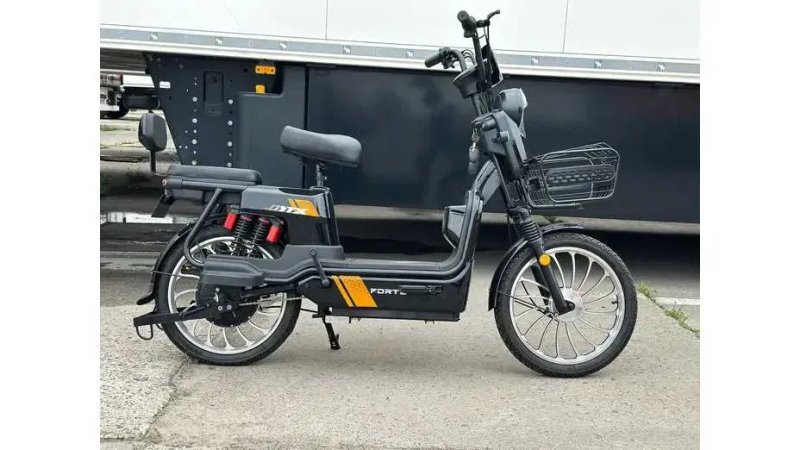 Електроскутер Forte Danui 600W/60V (Чорний) — фото 2