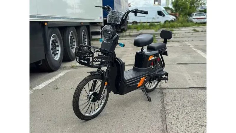 Електроскутер Forte Danui 600W/60V (Чорний) — фото 4