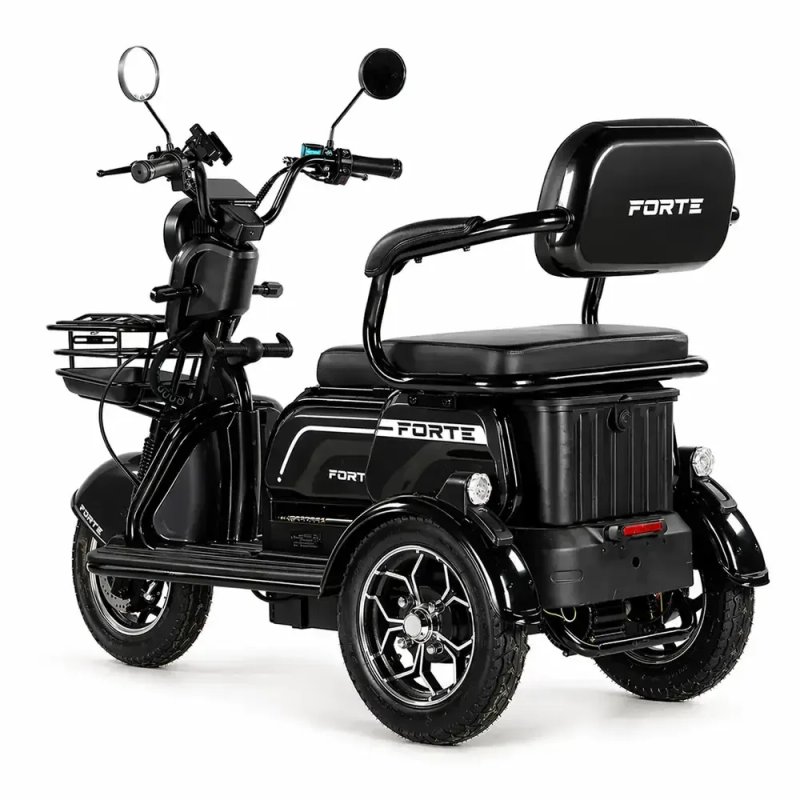 Електроскутер триколісний Forte FAMILY-WN1072G 1000W Графен! Гарантія! Новий! — фото 4
