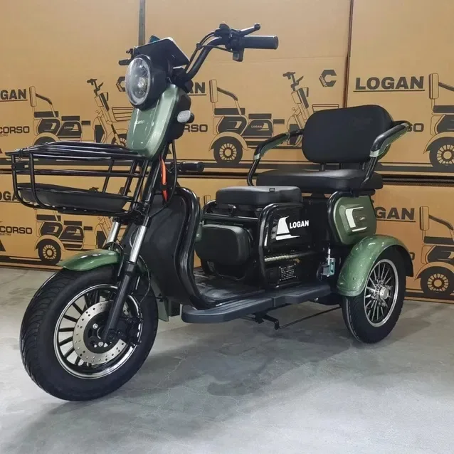 ‼️Електротрицикл 1200 Вт 72 v/23 ah  ТЯГОВИТИЙ !!трицикл ‼️ — фото 2