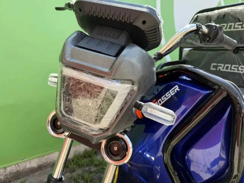 Електротрицикл Crosser CARGO 12 1500W 60V/32Ah - Синій — фото 4