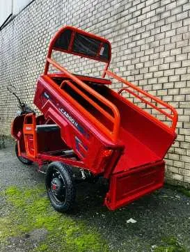 Електротрицикл вантажний Crosser CARGO 12 60V/32Ah/1000W 2025-Червоний — фото 7