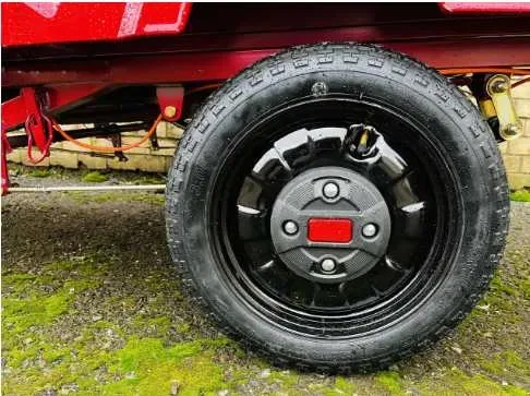 Електротрицикл вантажний Crosser CARGO 12 60V/32Ah/1000W 2025-Червоний — фото 8