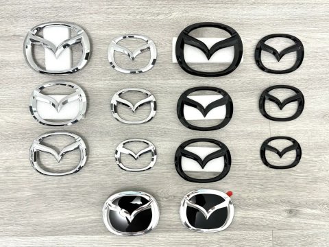 Емблема MAZDA МАЗДА значок на решітку багажник руль 3 6 CX-5 CX-7 CX