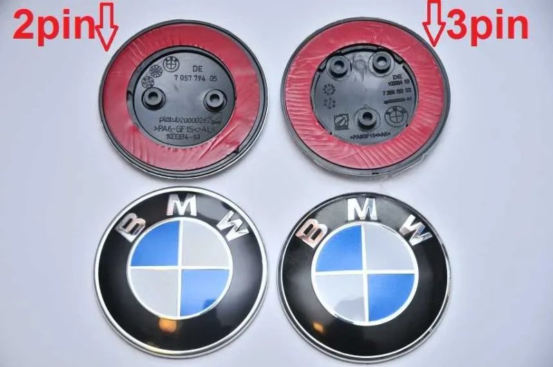 Эмблема на капот багажник BMW E34,E36,E38,E39,E46,X5,X6,X3,X1,E60,f25. — фото 2