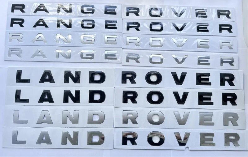 Емблема на решітку багажник Land Range Rover шильдик Ленд Рендж ровер — фото 6