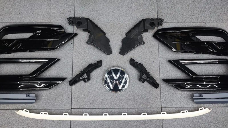 Емблема під радар Оригінал VW Tiguan 18 19 20 21 22 23 Allspace USA — фото 4