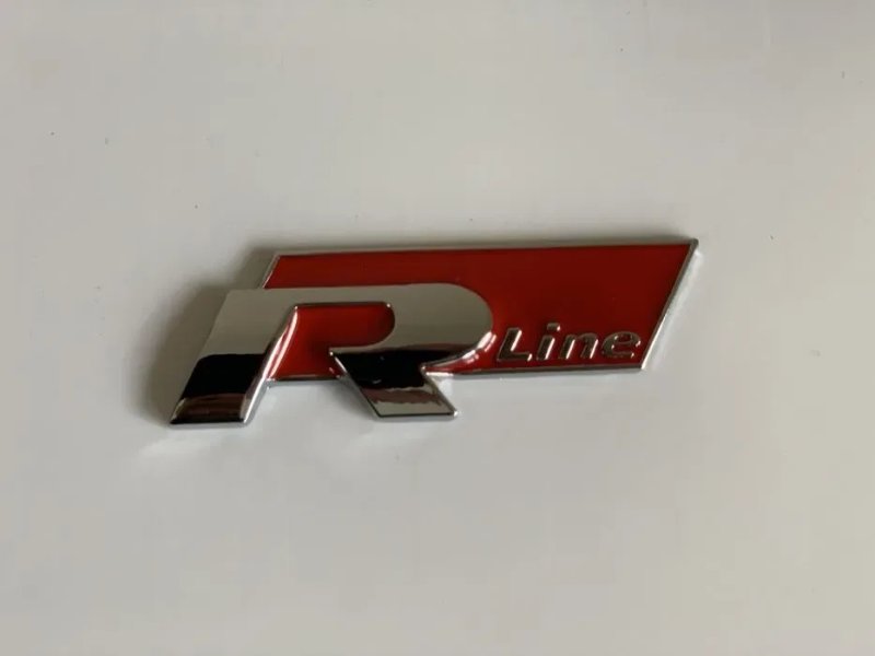 Эмблема, шильдик, значок, емблема R-line, r line vw — фото 2