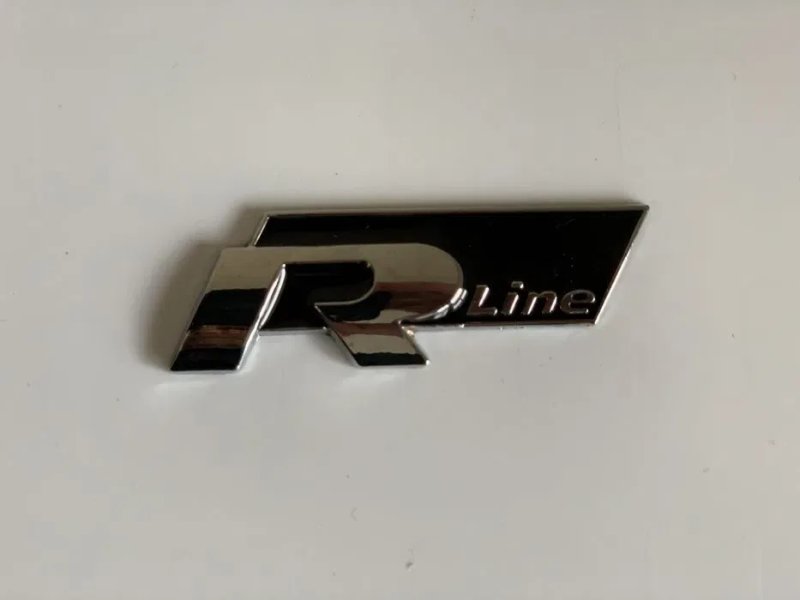 Эмблема, шильдик, значок, емблема R-line, r line vw — фото 3