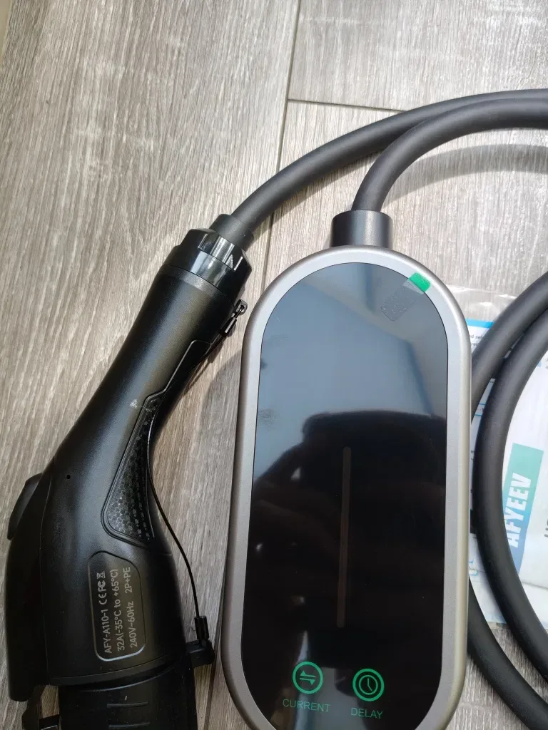 EV Charger 32A 7.2kW AFYEEV — зарядний пристрій Wi-Fi Type 1 J1772 Type 2 GBT Tesla регулювання 6–32А — фото 5