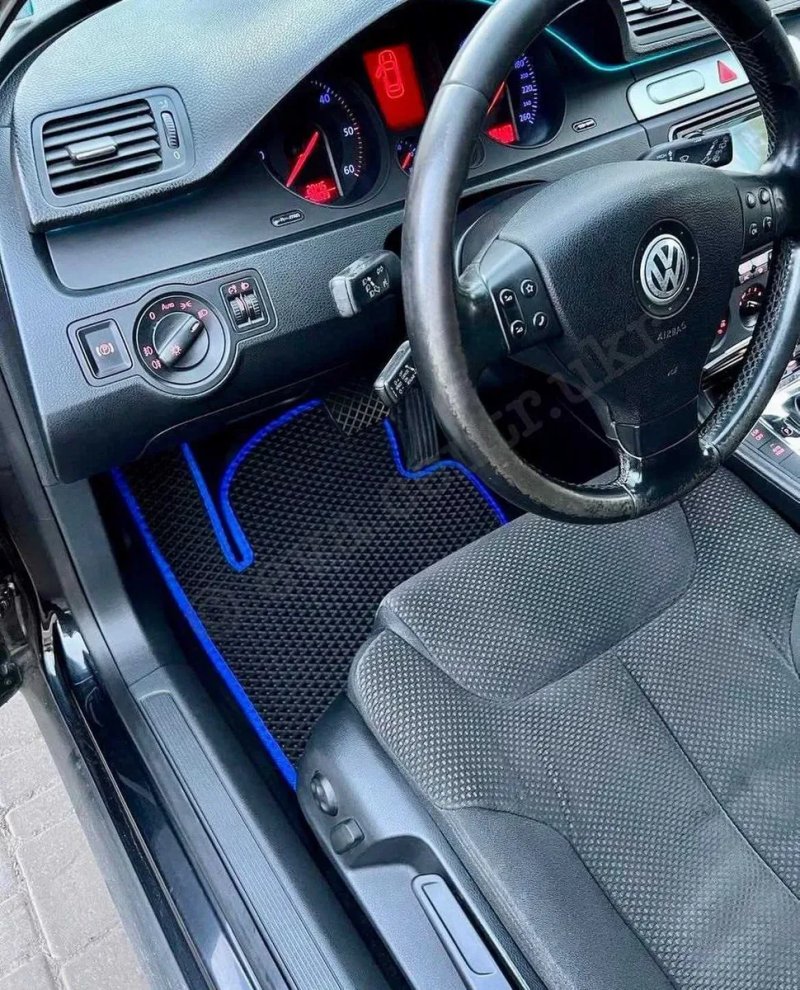 EVA ЕВА Килимки в авто та багажник для Volkswagen Skoda Audi Підпятник — фото 5