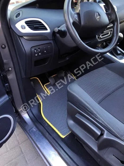 EVA Коврики Renault Megane Laguna Scenic Kangoo Logan Traffic 1 2 3 4 ЕВА авто килимки — фото 2