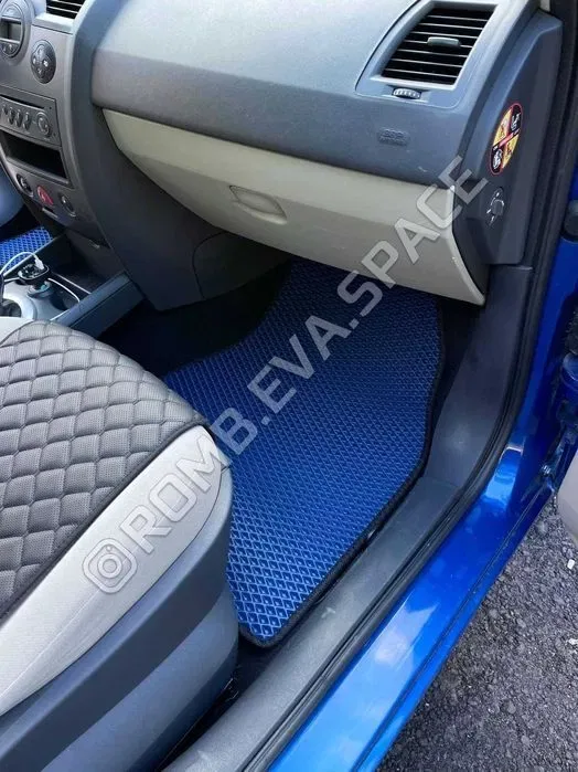 EVA Коврики Renault Megane Laguna Scenic Kangoo Logan Traffic 1 2 3 4 ЕВА авто килимки — фото 3