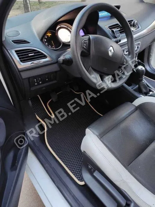 EVA Коврики Renault Megane Laguna Scenic Kangoo Logan Traffic 1 2 3 4 ЕВА авто килимки — фото 8