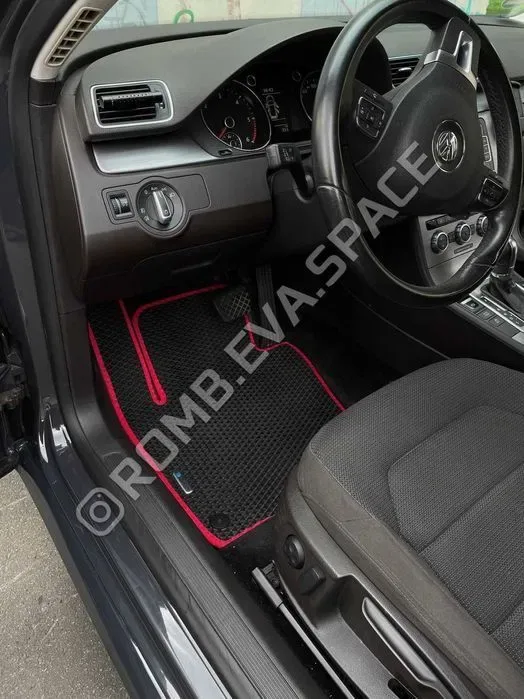 EVA коврики Volkswagen Caddy Passat Golf Touran Tiguan Polo B 3 4 5 6 7 8 CC ЕВА авто килимки — фото 2