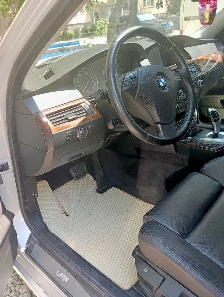EVA ЄВА Килимки в авто та багажник BMW 3 5 X3 X5 E46 E39 E70 F30 G20 +2 ЛОГО — фото 4
