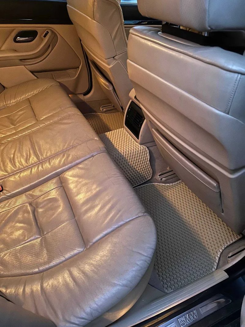 EVA ЄВА Килимки в авто та багажник BMW 3 5 X3 X5 E46 E39 E70 F30 G20 +2 ЛОГО — фото 6