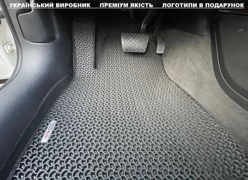 EVA ЄВА Килимки в авто та багажник Renault Megane Kadjar Duster Kangoo | +2 ЛОГО — фото 2