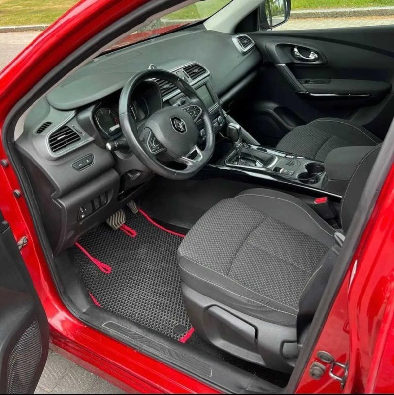 EVA ЄВА Килимки в авто та багажник Renault Megane Kadjar Duster Kangoo | +2 ЛОГО — фото 7