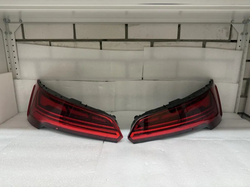 Европейские EU Фары фара  стоп стопы Audi Q5 2017-2024 FULL LED рест и дорест — фото 4
