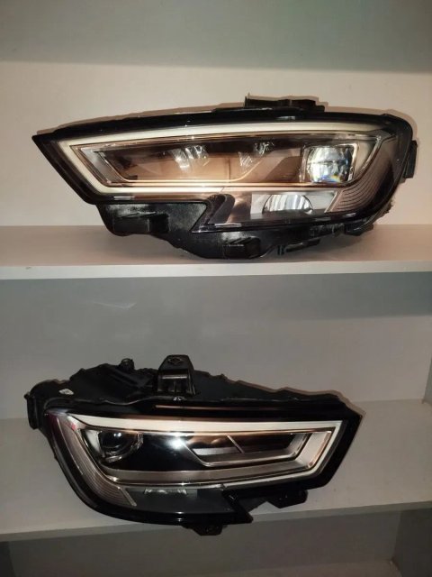 Фара Audi A3 full led фары audi a3 фара A3 европа