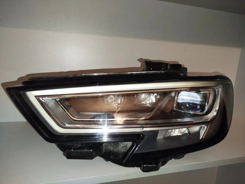 Фара Audi A3 full led фары audi a3 фара A3 европа — фото 2