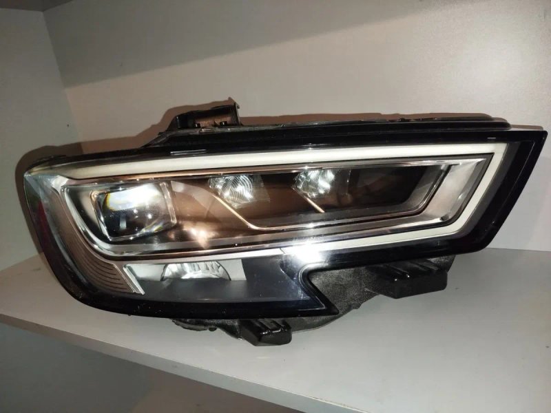 Фара Audi A3 full led фары audi a3 фара A3 европа — фото 3
