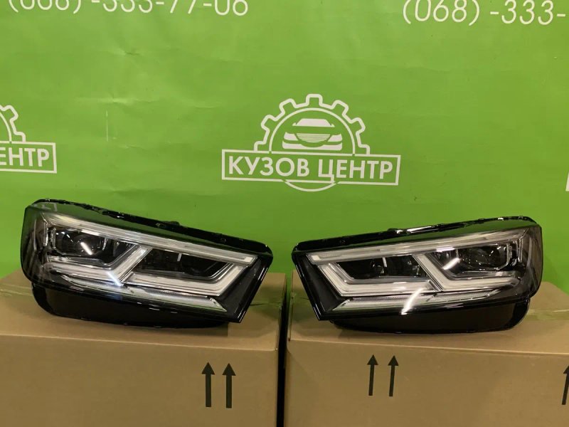 Фара audi q5 80A 2017 2018 2020 2024 фари ауді кю5 led лед — фото 2