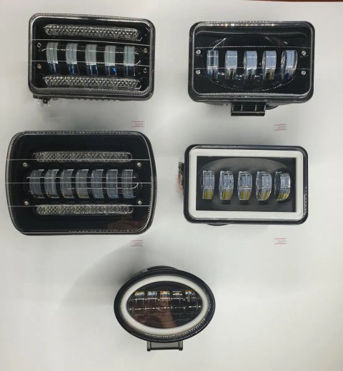 Фара Светодиодная с линзами СТГ туманка LED ПТФ мощностью 45W 50w 75w