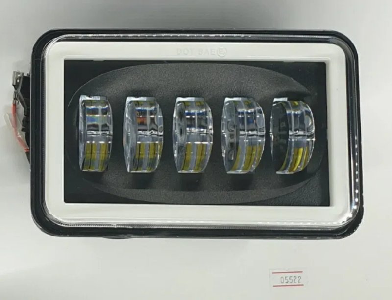 Фара Светодиодная с линзами СТГ туманка LED ПТФ мощностью 45W 50w 75w — фото 4