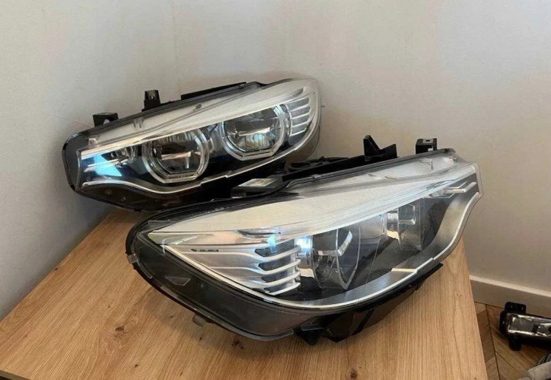 Фари BMW F32 F33 F36 F82 FULL LED ліва права комплектна оригінал левая правая фара — фото 4