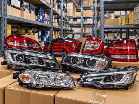 ФАРИ передні та задні — LED  XENON  HALOGEN