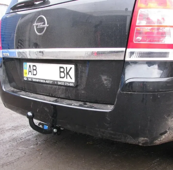 Фаркоп Opel Zafira B. Прицепное Опель Зафира Б. + Электропакет — фото 2