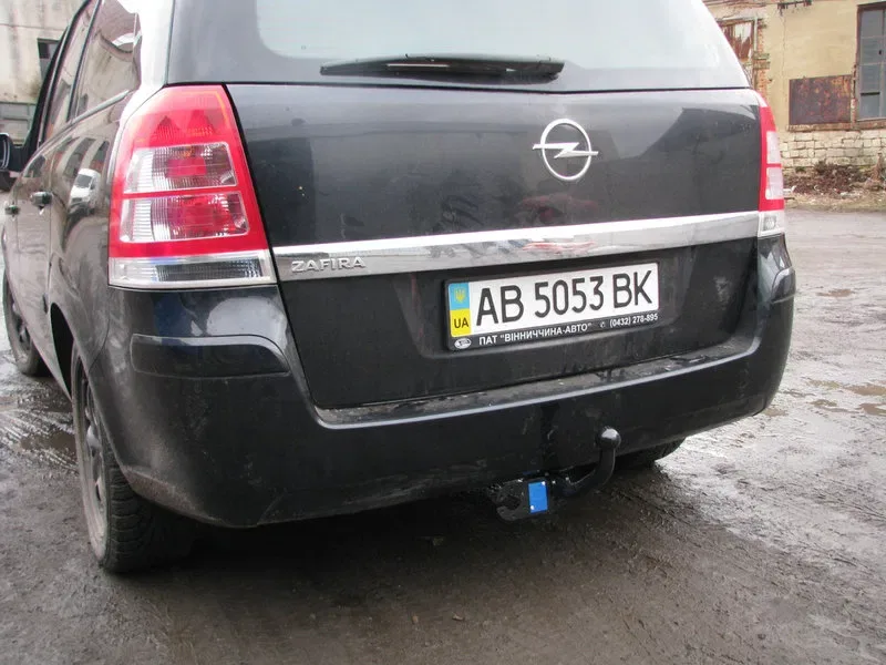 Фаркоп Opel Zafira B. Прицепное Опель Зафира Б. + Электропакет — фото 4