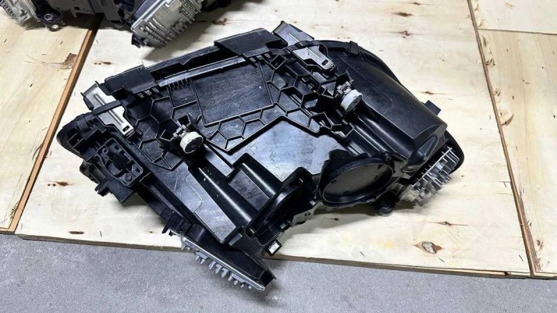 Фары Фара Фари BMW X3 LCI X4 Shadow G01 G02 F97 F98 Full LED чорні — фото 8