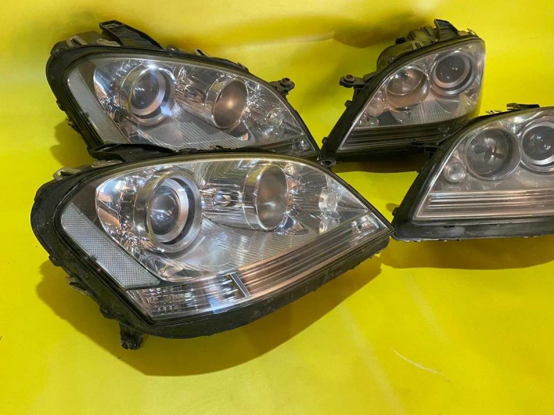 Фары Mercedes ML W164 Галоген фара МЛ правая левая фари W164 ліва W166 — фото 3