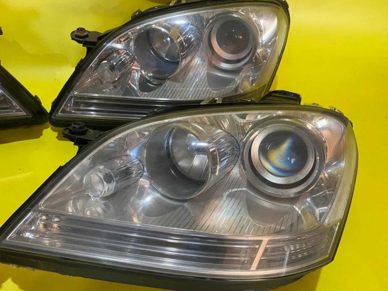 Фары Mercedes ML W164 Галоген фара МЛ правая левая фари W164 ліва W166 — фото 8