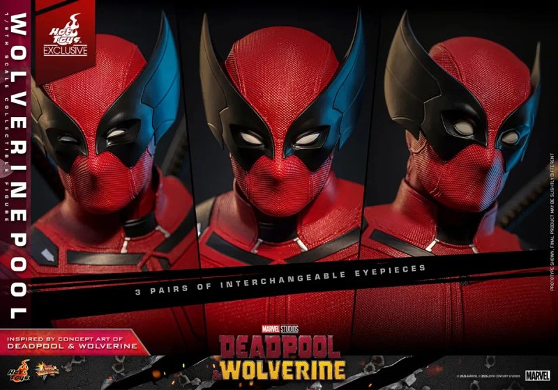 Фігурка 1/6 Hot Toys MMS857 Deadpool & Wolverine - Wolverinepool лімітований тираж 2000 одиниць — фото 3