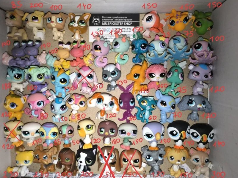Фигурки lps littlest pet shop лпс фігурки тварин пет шоп животные питомцы игрушки котики собачки кролики птички лягушка  Polly pocket — фото 2