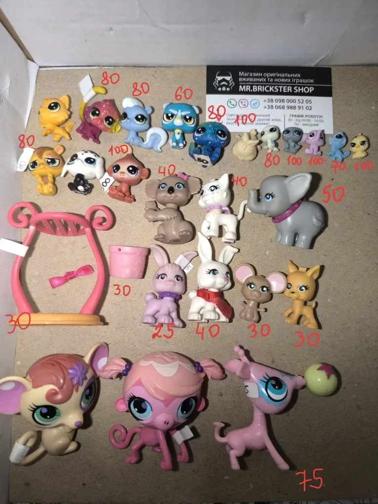 Фигурки lps littlest pet shop лпс фігурки тварин пет шоп животные питомцы игрушки котики собачки кролики птички лягушка  Polly pocket — фото 4