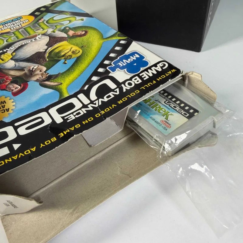 Фільм Nintendo Game Boy Advance Video DreamWorks Shrek Б/У Картридж фільм Шрек на геймбой адвенс асортимент ігри гейм бой — фото 3