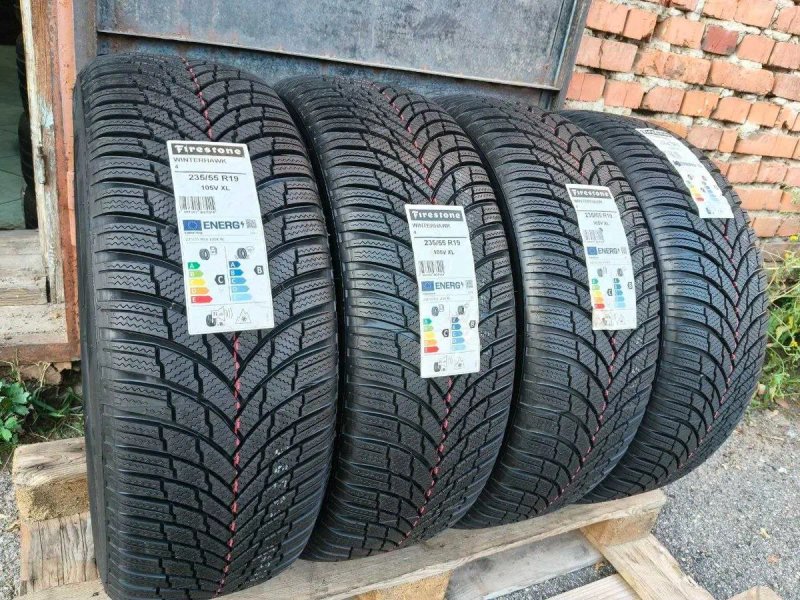 Firestone Winterhawk 4 235/55r19 105V Extra Load 26рік, НОВІ (8,6мм) ЗИМА — фото 2