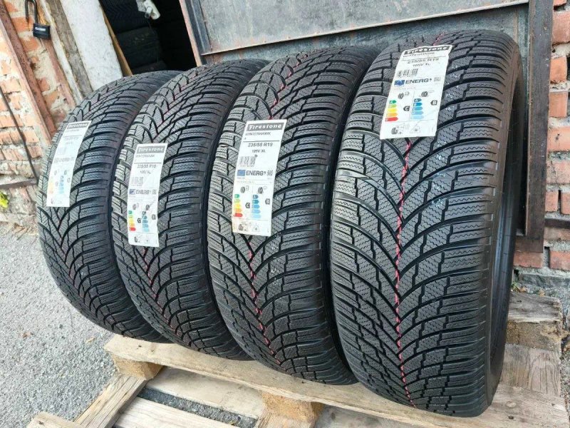 Firestone Winterhawk 4 235/55r19 105V Extra Load 26рік, НОВІ (8,6мм) ЗИМА — фото 3