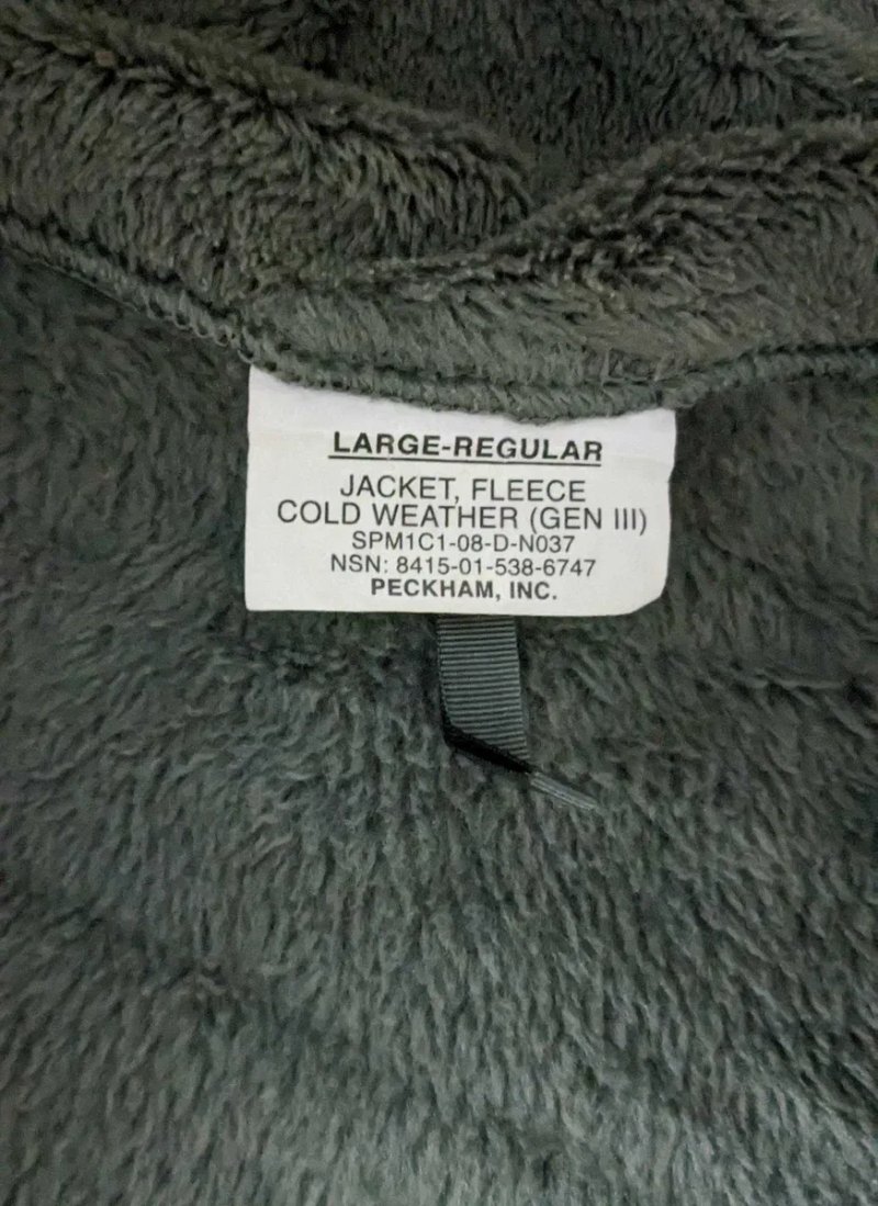 Флісова кофта армії США Polartec ECWCS Gen III L3 — фото 8