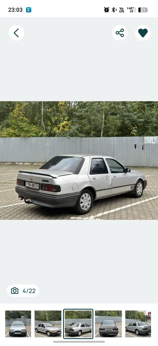 Ford Sierra 1.8 gas — фото 5