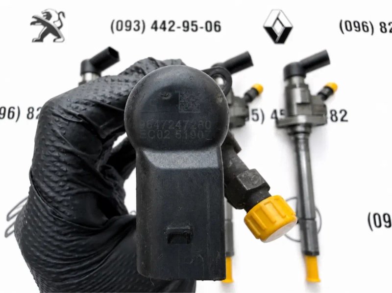 форсунки  Citroen Peugeot Ford Volvo форсунка 9657144580, 9658194180, 9659337880, 9647247280, 9658194180 Сітроен Пежо Форд Вольво — фото 3