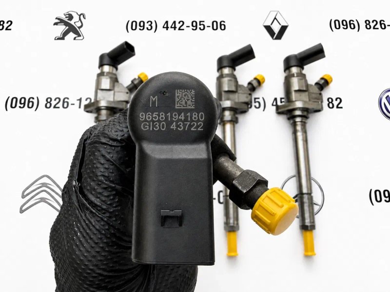 форсунки  Citroen Peugeot Ford Volvo форсунка 9657144580, 9658194180, 9659337880, 9647247280, 9658194180 Сітроен Пежо Форд Вольво — фото 6