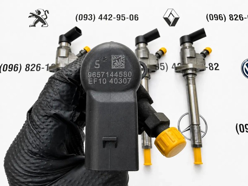 форсунки  Citroen Peugeot Ford Volvo форсунка 9657144580, 9658194180, 9659337880, 9647247280, 9658194180 Сітроен Пежо Форд Вольво — фото 7
